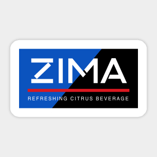 Zima Sticker